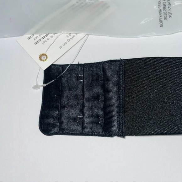 THE BRA LAB "Manhattan Black Back Strap" Multiway, Interchangeable Back Strap - Picture 2 of 9